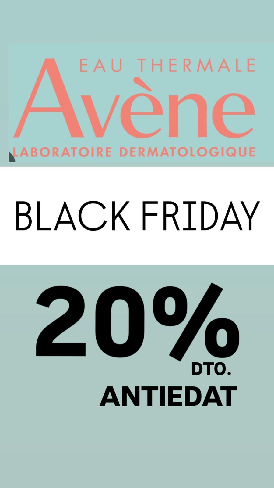 Black Friday Avène Antiedad